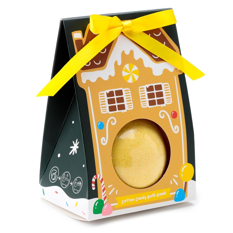 Puckator® Fürdőbomba Díszcsomagolásban, Karácsonyi - Mézeskalács Házikók - Puckator - Fürdőbomba - OduStore