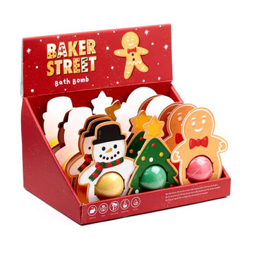 Puckator® Karácsonyi - Baker Street - Mézeskalács fürdőbomba - Puckator - Fürdőbomba - OduStore