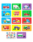 Puckator Memóriajáték Szett - Kis Autók - Puckator - Gyerekjátékok