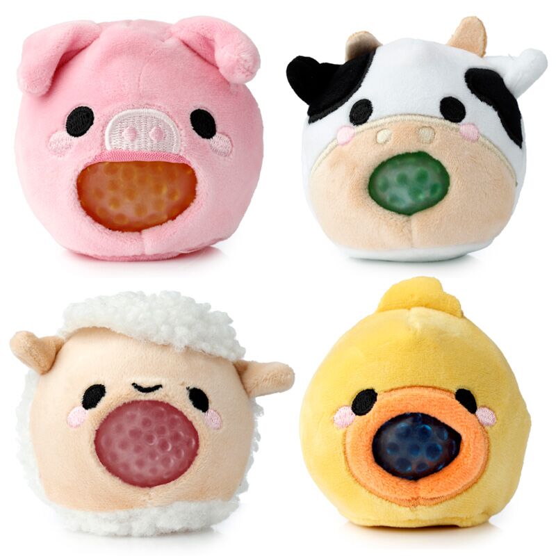 Puckator® Nyomogatós Játék, Plüss - Slime Squeezy Labda - Farm Állatok - Puckator - Apró kincsek - OduStore
