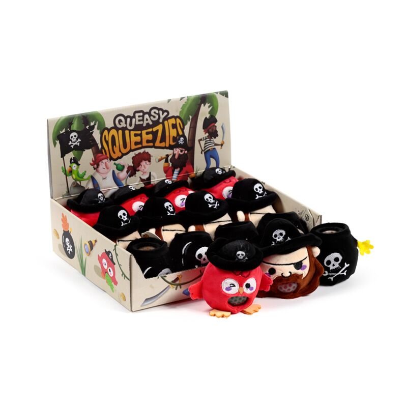 Puckator® Nyomogatós Játék, Plüss - Slime Squeezy Labda - Jolly Rogers Kalózok - Puckator - Apró kincsek - OduStore