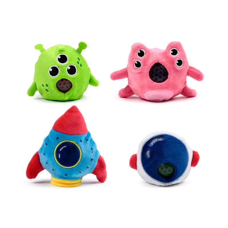 Slime Labda Puckator® Squeeze Toy, Plush - Slime Squeezy Ball - Outer Space - OduStore