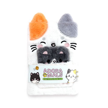 Puckator® Plüss Napló Zsebében Mini Notesszel - Lola, a Macska - Édes Állatok - Puckator - Apró kincsek - OduStore