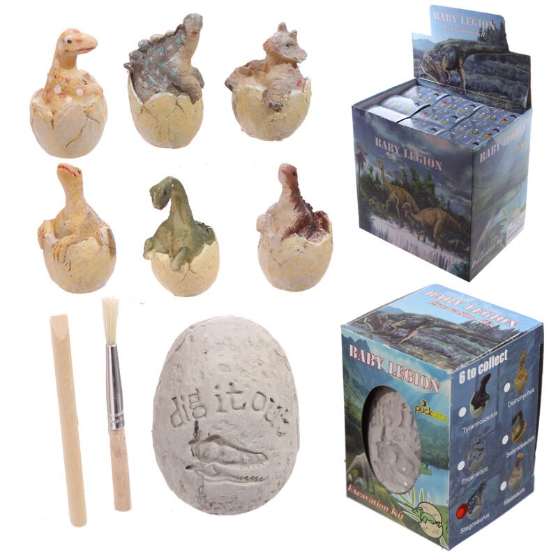 Puckator® Régészeti készlet - Dinoszaurusz bébi a tojásban - Puckator - Apró kincsek - OduStore