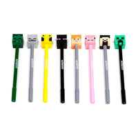 Puckator® Szilikon Topperes Toll Szett, 8 db - os - Minecraft - Puckator - Apró kincsek - OduStore