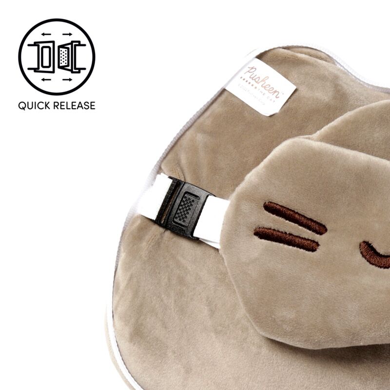 Puckator® Utazópárna Szemmaszkkal, Plüss RELAXEAZZZ - Pusheen Macska - Puckator - Utazó játékok - OduStore