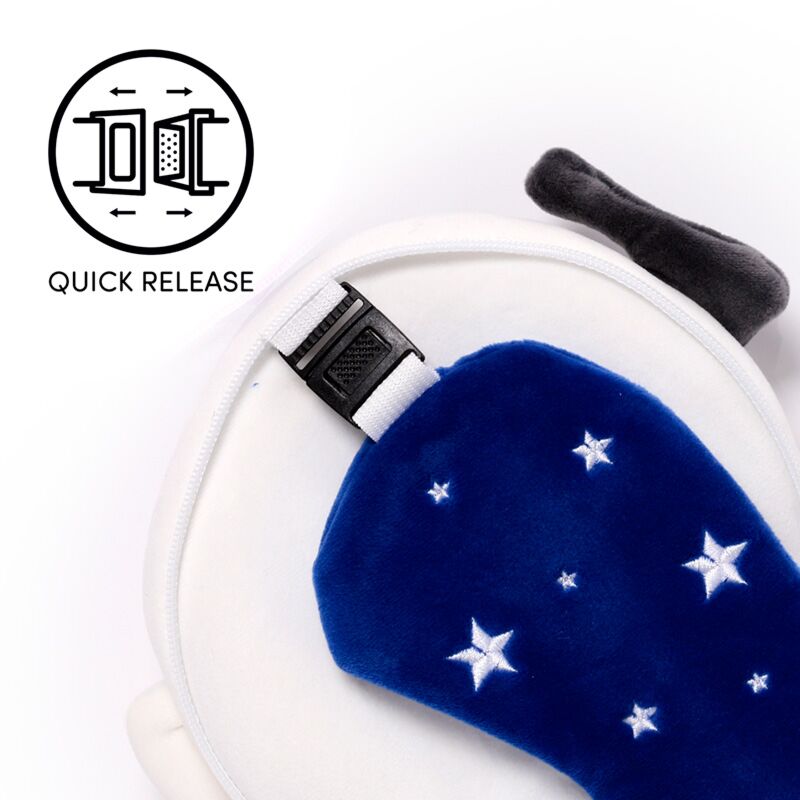 Puckator® Utazópárna Szemmaszkkal, Plüss RELAXEAZZZ - Űrhajós - Világűr - Puckator - Utazó játékok - OduStore