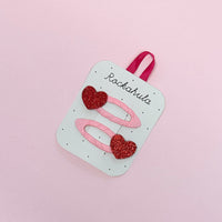 Rockahula® glitteres szív hajcsattok - Rockahula - Ékszerek, kellékek - OduStore