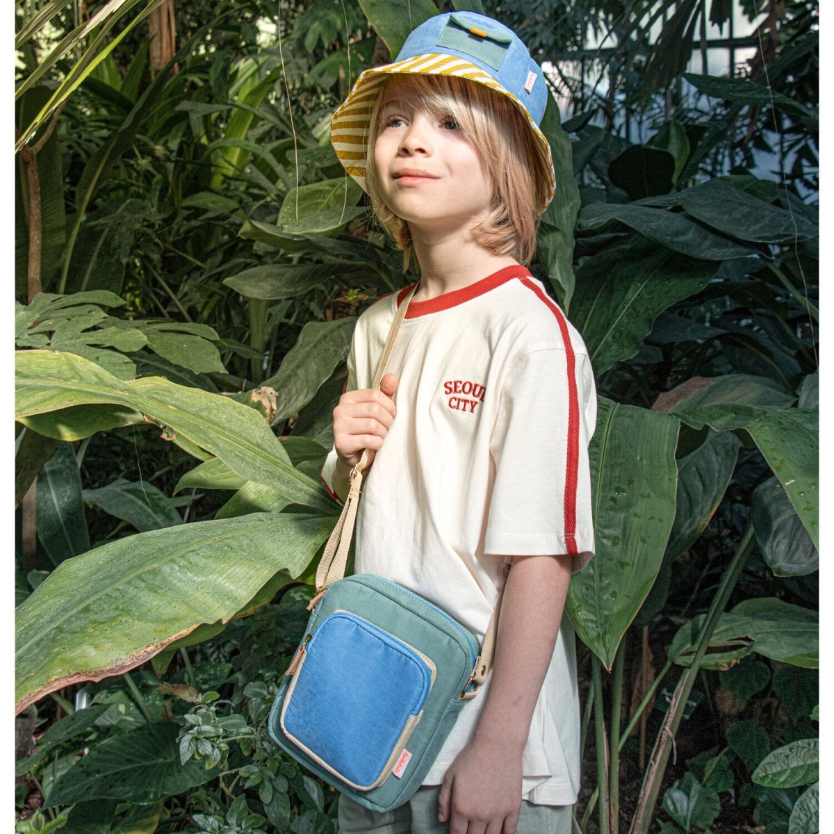 Rockahula Kids Colour Block Sun Hat – Színes nyári kalap (3–6 év) - Rockahula - Kalap