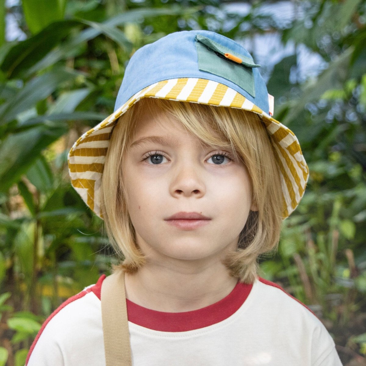 Rockahula Kids Colour Block Sun Hat – Színes nyári kalap (3–6 év) - Rockahula - Kalap