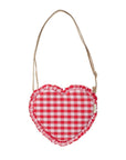 Rockahula Kids Gingham Ruffle szív alakú táska - Rockahula - Táskák