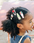 Rockahula Kids Hajcsat szett - Cherry Kiss Stripy - Rockahula - Kiegészítő