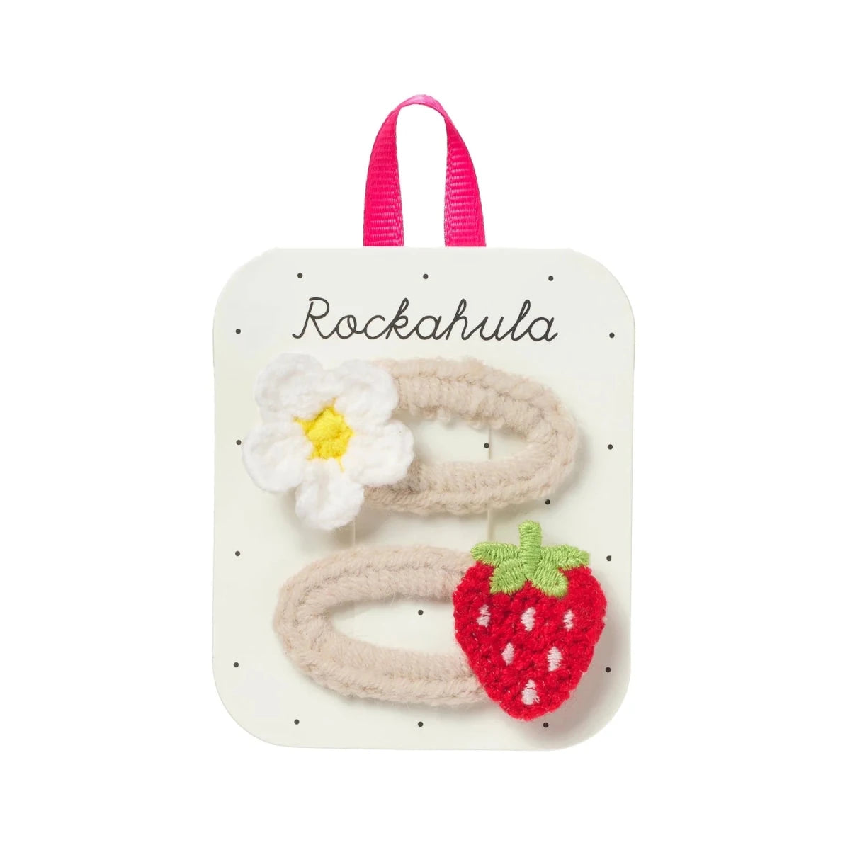Rockahula Kids Hogolt hajcsat szett - Daisy and Strawberry - Rockahula - Kiegészítő