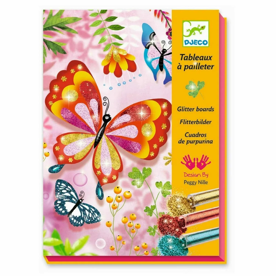 Djeco®  Csillámkép készítő pillangók