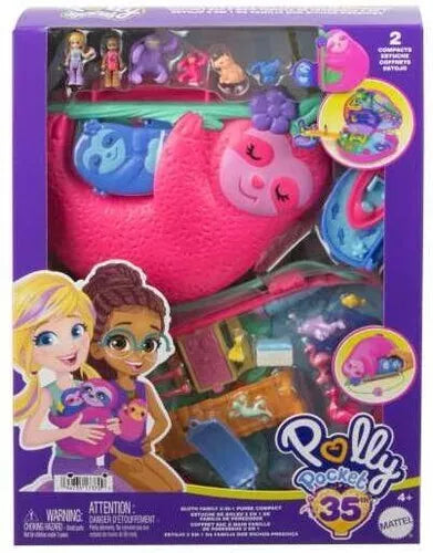 Polly Pocket Lajhár Család 2 az 1-ben Táska