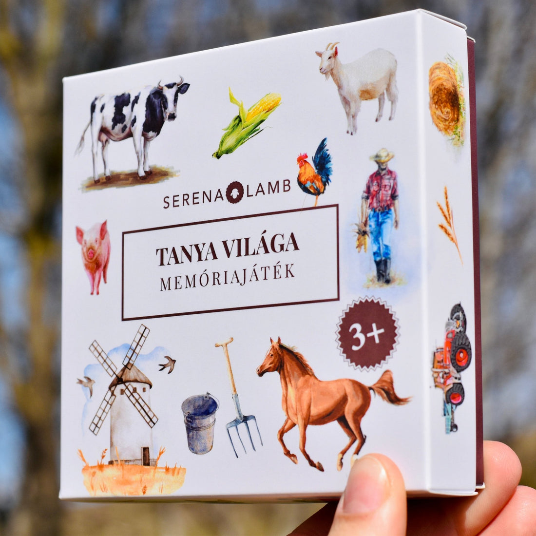 Serena Lamb® Tanya világa - Memóriajáték - OduStore - Társas, kártya - Serena Lamb