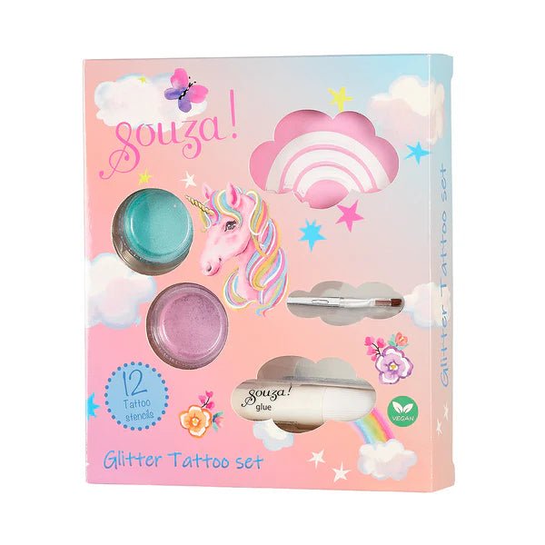 Souza® Tetkó készítő szett glitteres - Unikornis - Souza - Tetoválás - OduStore