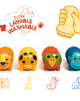Djeco Nyomdakészlet - Szafari - Stamps for little ones - Safari animals