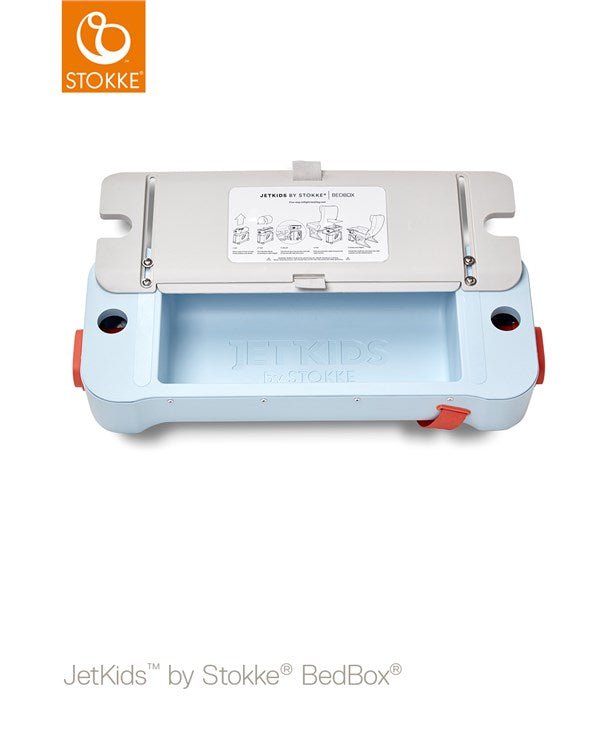 Stokke® JetKids BedBox + hátizsák utazószett - Blue Sky - Stokke - Bőrönd - OduStore