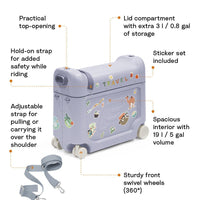 Stokke® Jetkids™ BedBox Utazóbőrönd - Sea Green - Stokke - Bőrönd - OduStore