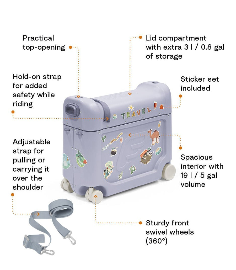 Stokke® Jetkids™ BedBox Utazóbőrönd - Sea Green - Stokke - Bőrönd - OduStore