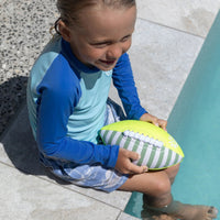 SunnyLife® Felfújható Neoprén Rögbilabda - Tides Out Citrus - SunnyLife - Nyári kellékek - OduStore