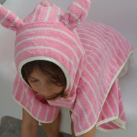 SunnyLife® Fürdőponcsó - Cotton Candy Pink Stripe - SunnyLife - Nyári kellékek - OduStore