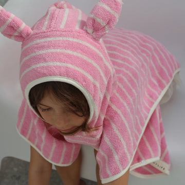 SunnyLife® Fürdőponcsó - Cotton Candy Pink Stripe - SunnyLife - Nyári kellékek - OduStore