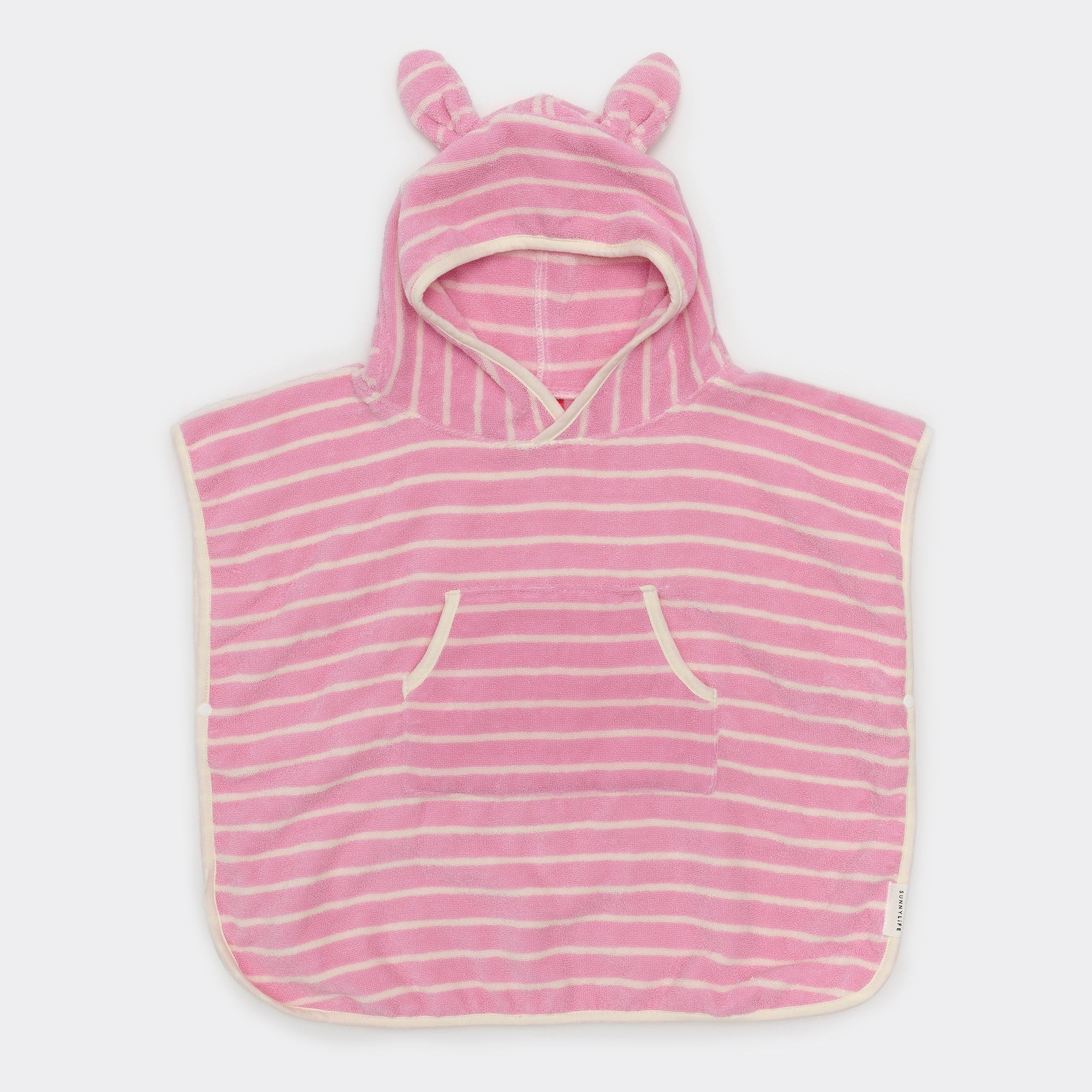 SunnyLife® Fürdőponcsó - Cotton Candy Pink Stripe - SunnyLife - Nyári kellékek - OduStore