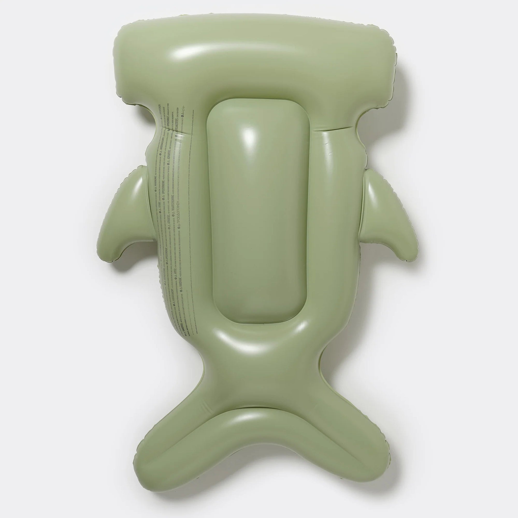 Sunnylife® Gyerek Felfújható Matrac - Salty the Shark Khaki - SunnyLife - Nyári kellékek - OduStore