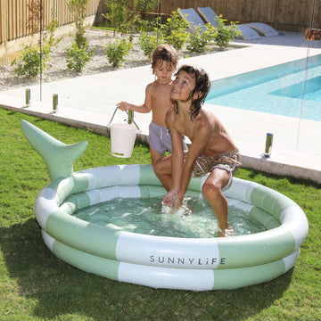 SunnyLife® Medence - Shark Tribe khaki - SunnyLife - Vízijátékok