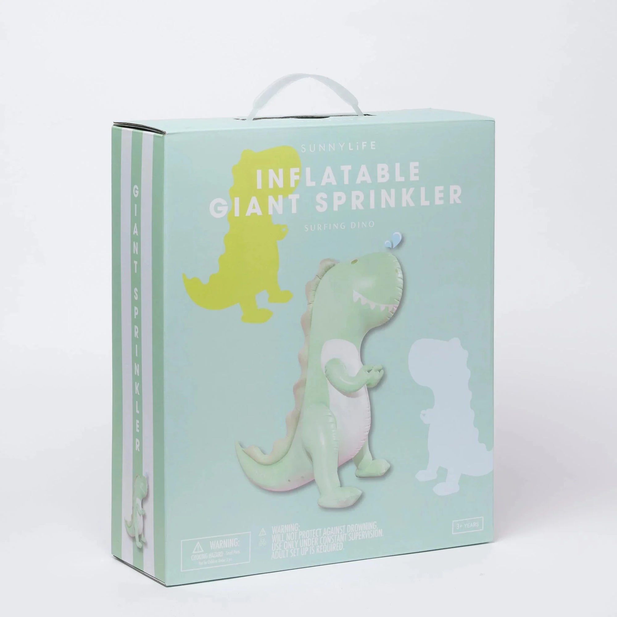 SunnyLife® Óriás felfújható spriccelő játék - Surfing Dino - SunnyLife - Nyári kellékek - OduStore