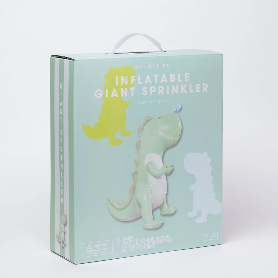 SunnyLife® Óriás felfújható spriccelő játék - Surfing Dino - SunnyLife - Nyári kellékek - OduStore