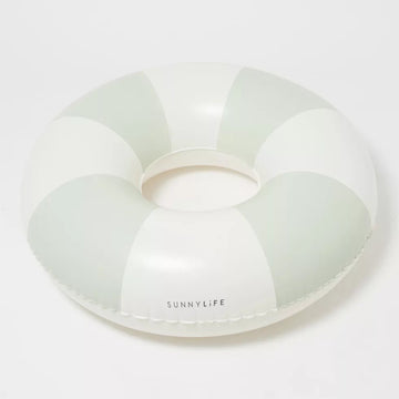 Sunnylife® Úszógumi - The Vacay Soft Olive Stripe - SunnyLife - Nyári kellékek - OduStore