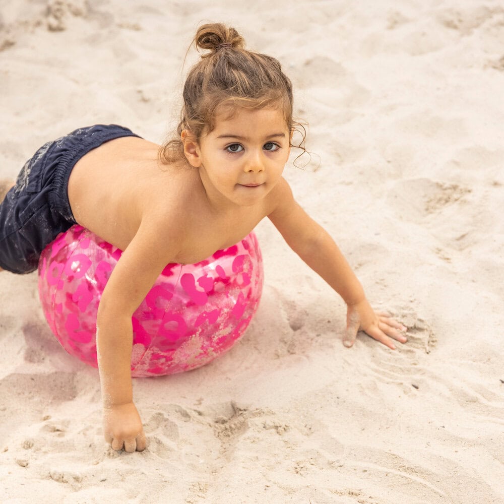 Swim Essentials felfújható strandlabda 51 cm - Neon Leopard - Swim Essentials - Vízijátékok