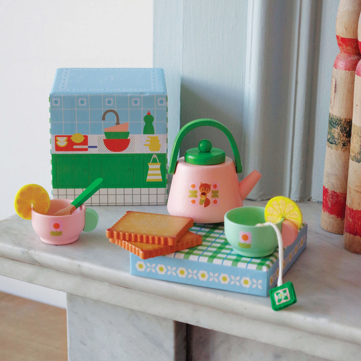 Djeco Szerepjáték mini szett - Teadélután - Tea