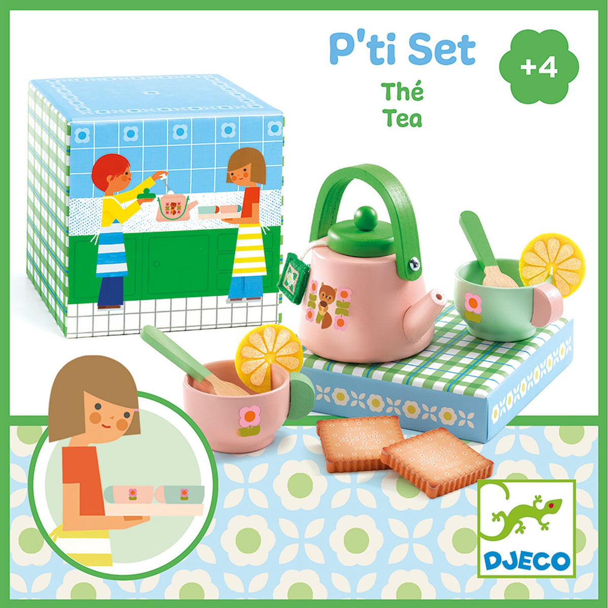 Djeco Szerepjáték mini szett - Teadélután - Tea
