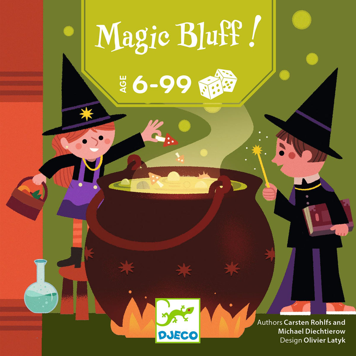 Djeco Társasjáték - Blöff Bűbáj - Magic-bluff