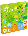 Djeco Társasjáték - Hangos-képes bujócska - Memo Meuh