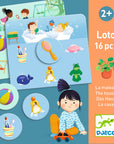 Djeco Társasjáték - Házban és ház körül - Loto The house