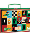 Djeco Társasjáték klasszikus - Sakk, Kínai sakk és Dáma - Chess+Checkers