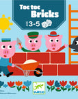 Djeco Társasjáték - Koca kocka - Toc Toc Bricks