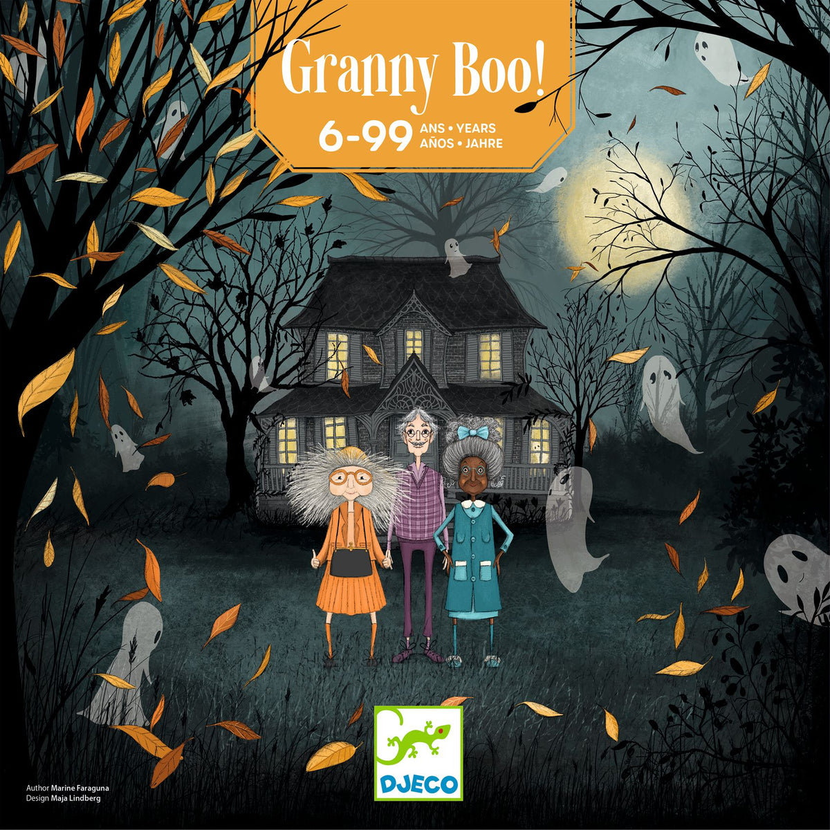 Djeco Társasjáték - Szellemseprők - Granny Boo!