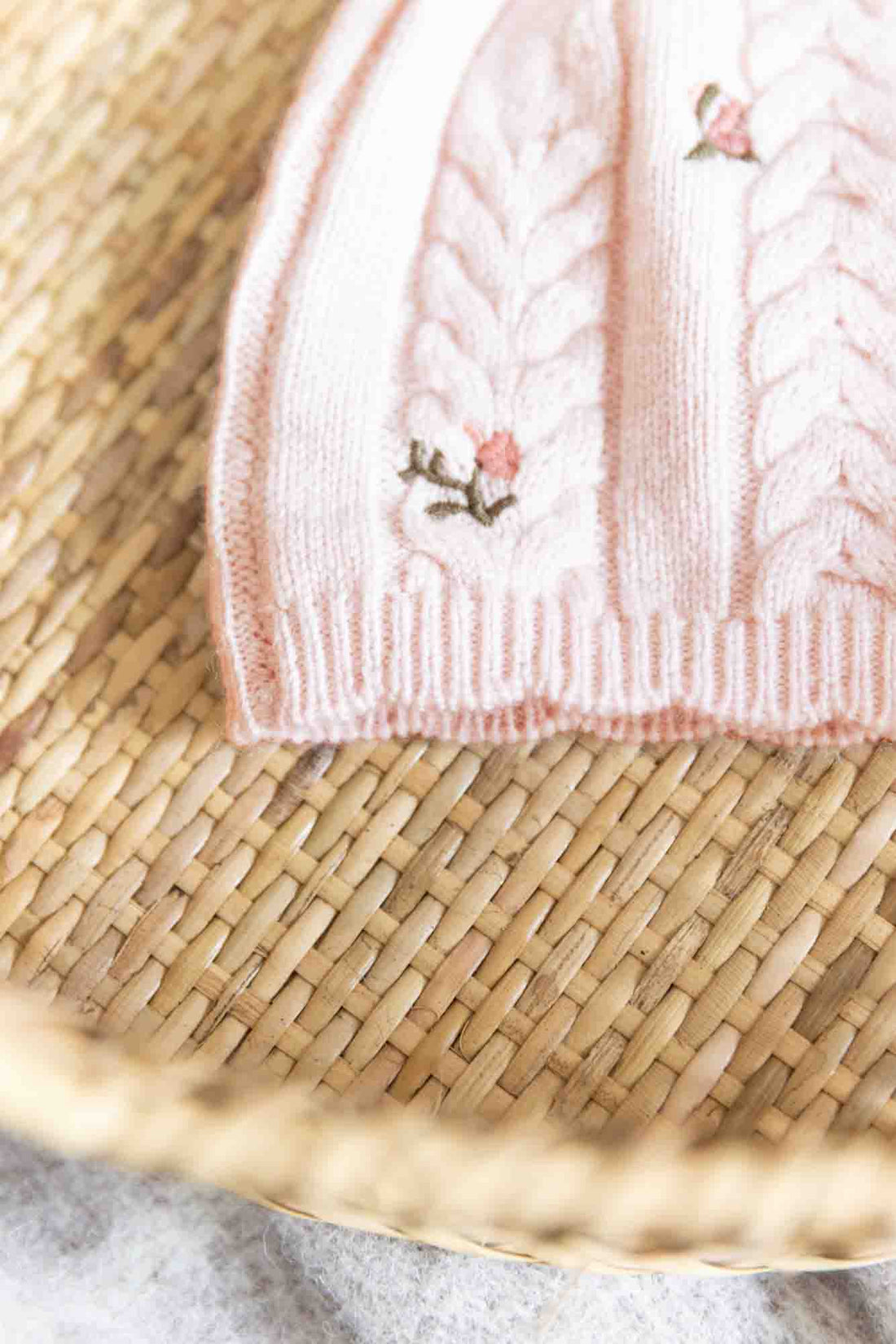 Tartine et Chocolat® Beanie kötött sapka - Rose pâle - Tartine et Chocolat - Sapka, sál, kesztyű - OduStore