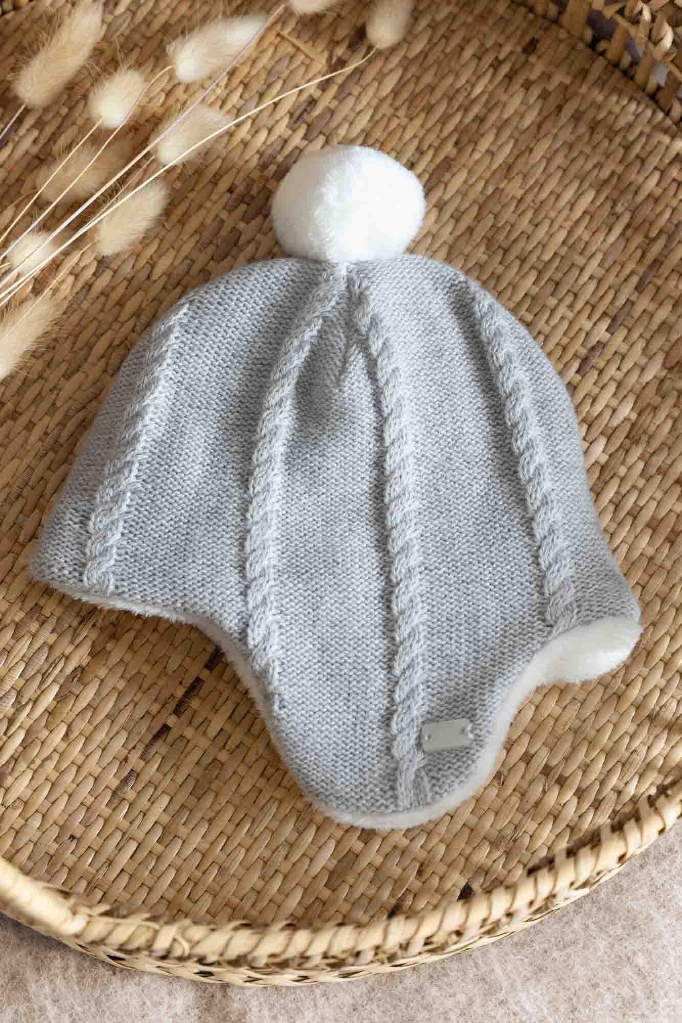 Tartine et Chocolat® Beanie téli sapka - Gris chiné clair - Tartine et Chocolat - Sapka, sál, kesztyű - OduStore