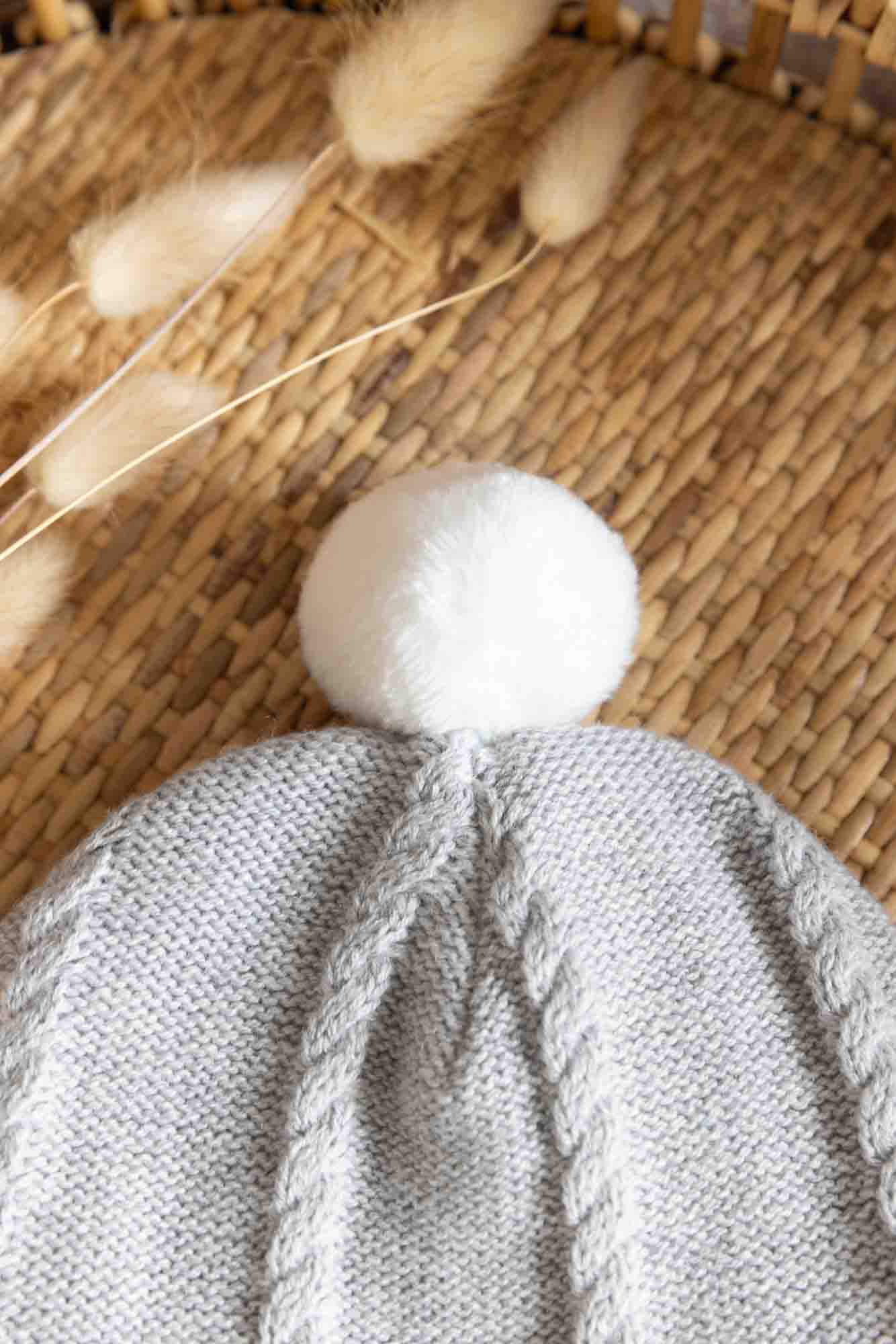 Tartine et Chocolat® Beanie téli sapka - Gris chiné clair - Tartine et Chocolat - Sapka, sál, kesztyű - OduStore