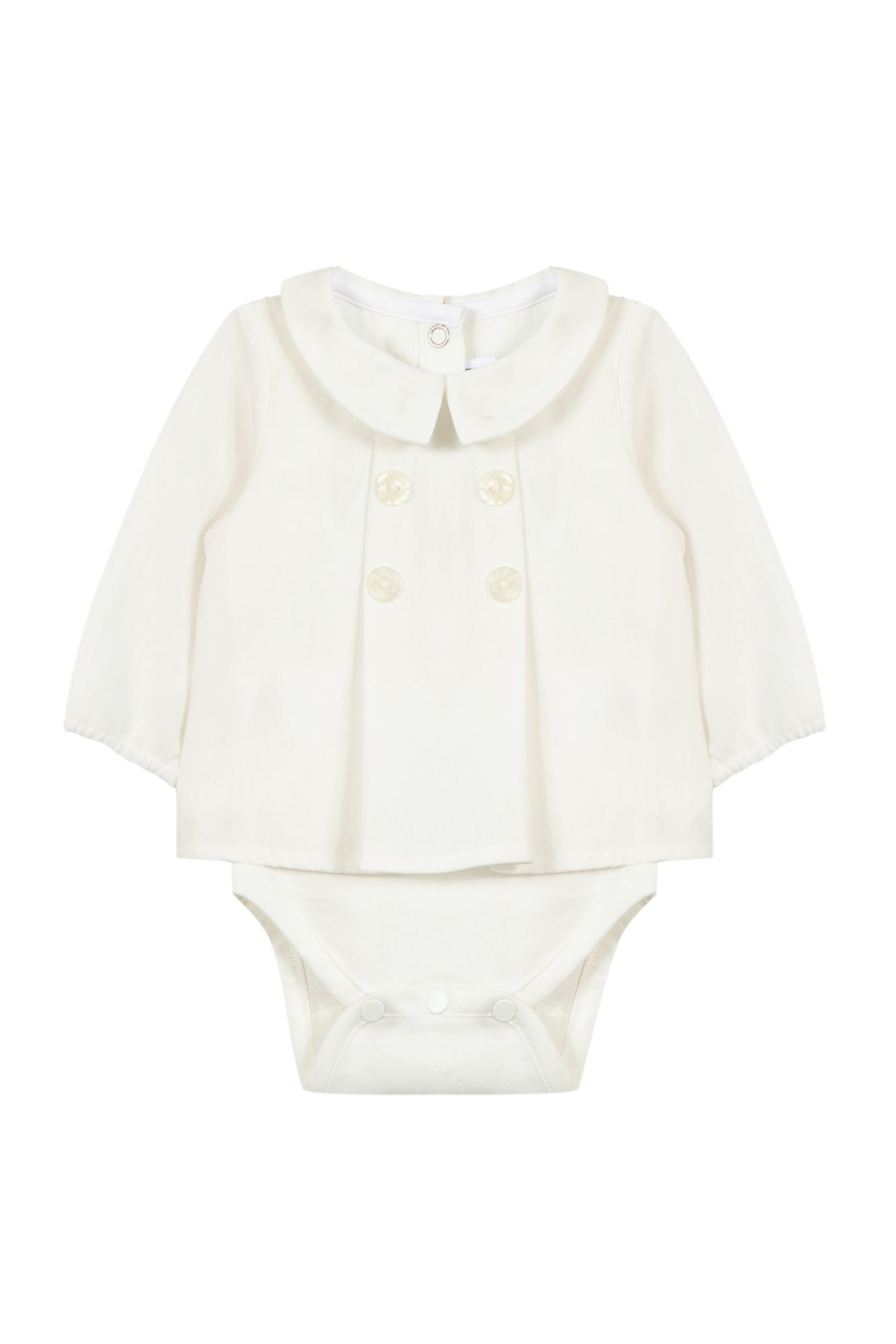 Tartine et Chocolat® Body - fehér dupla gombsoros - Tartine et Chocolat - Body
