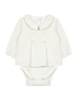 Tartine et Chocolat® Body - fehér dupla gombsoros - Tartine et Chocolat - Body