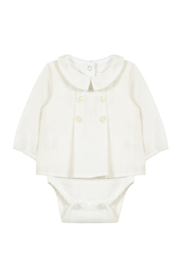 Tartine et Chocolat® Body - fehér dupla gombsoros - Tartine et Chocolat - Body