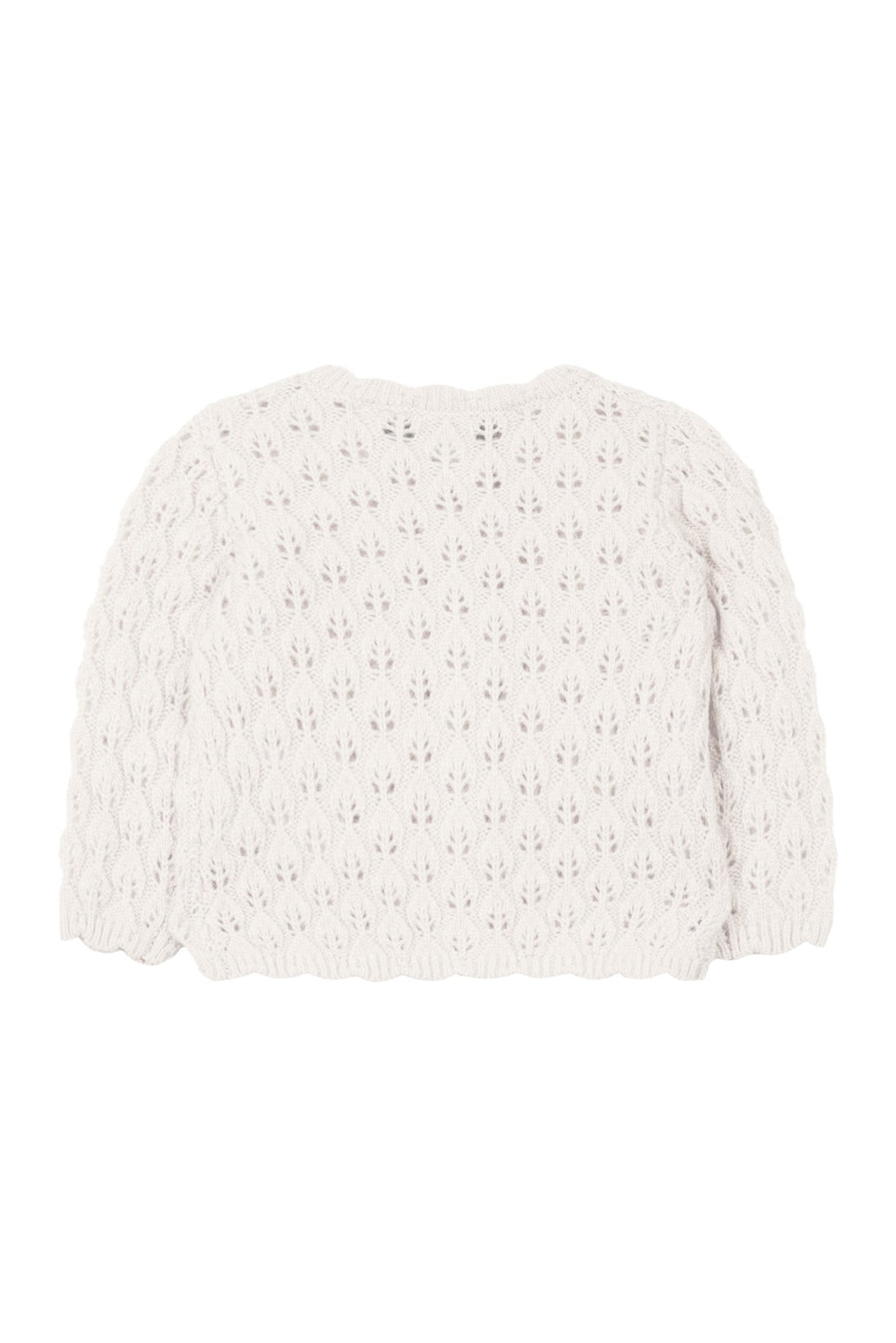 Tartine et Chocolat® Cardigan Ecru maille ajourée Kardigán - Tartine et Chocolat - Felsők és pulóverek - OduStore